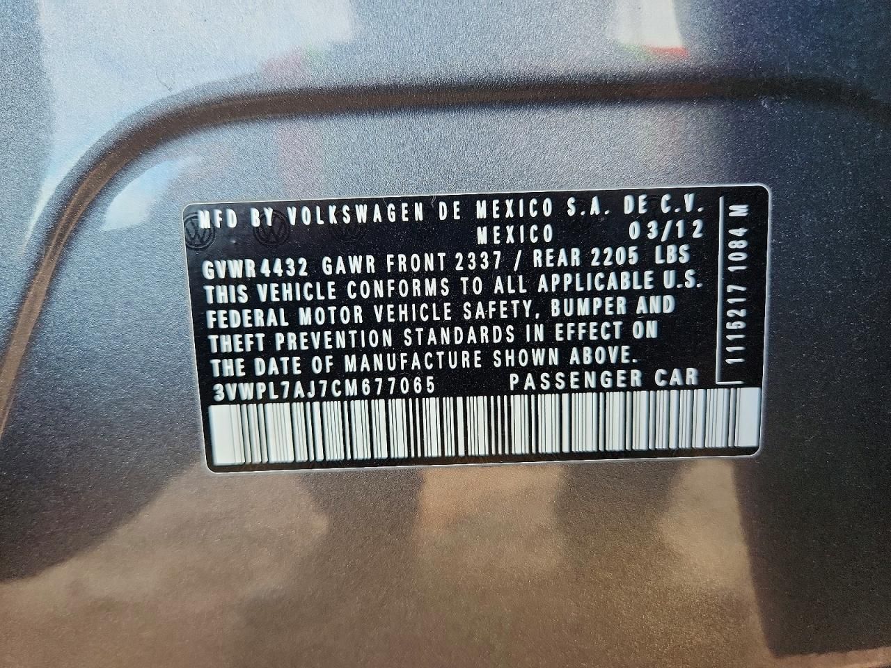 2012 Volkswagen Jetta tdi