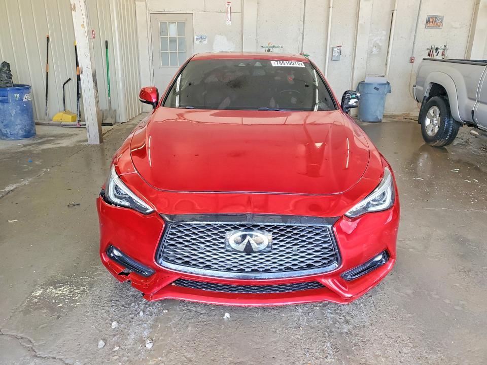 2017 Infiniti Q60 red Sport 400