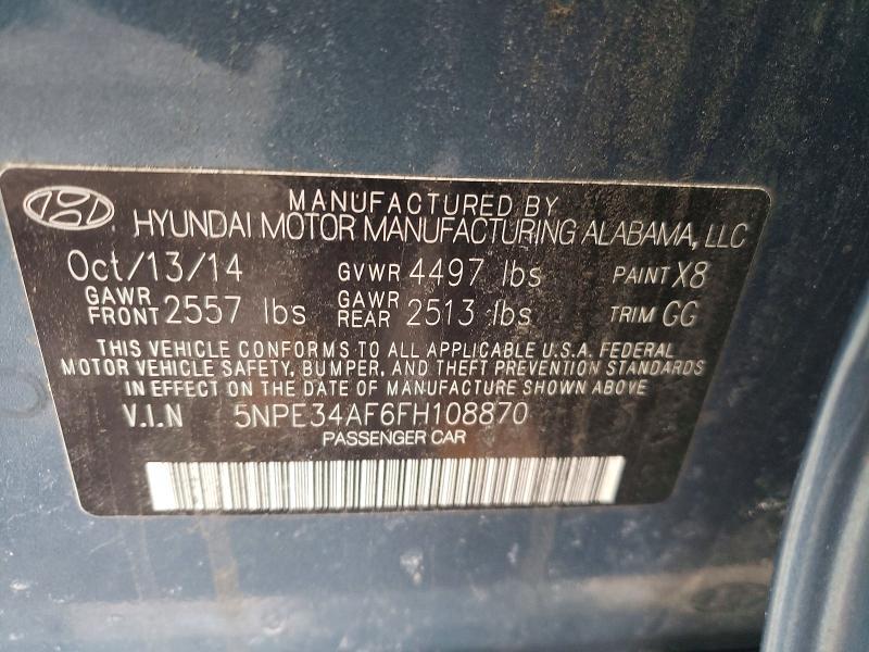2015 Hyundai Sonata Sport