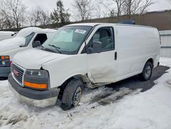 Salvage trucks for sale at North Billerica, MA auction: 2017 GMC Savana G2500