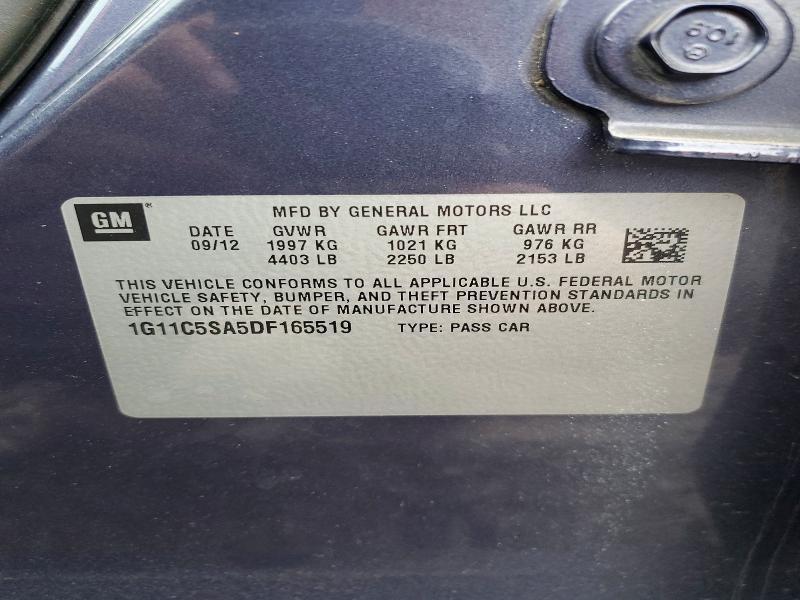 2013 Chevrolet Malibu 1LT