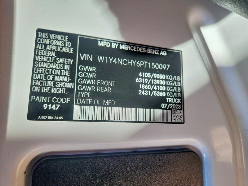 2023 Mercedes-Benz 2023 Mercedes Benz Sprinter 2500 Delivery Van