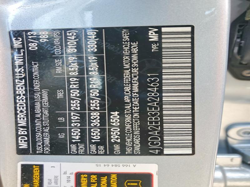 2014 Mercedes-Benz Ml 350 Bluetec