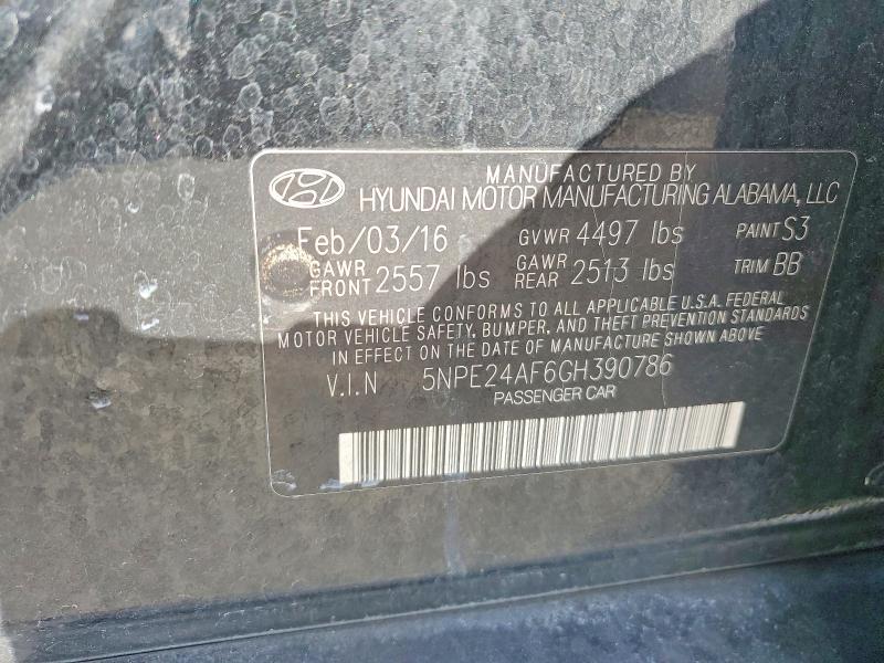 2016 Hyundai Sonata se