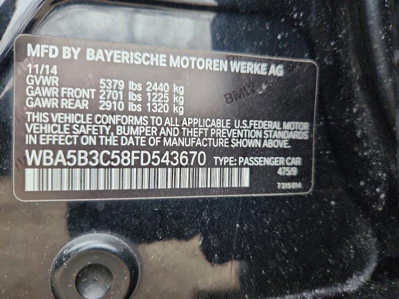 2015 BMW 535 xi