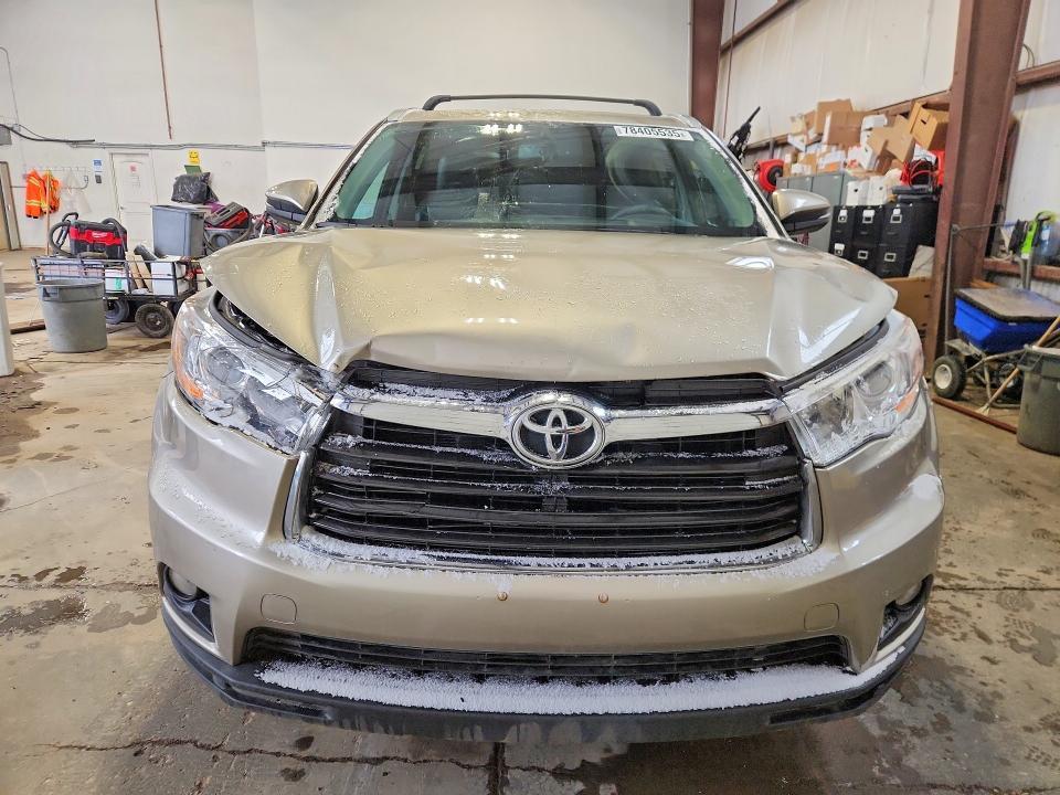 2016 Toyota Highlander xle