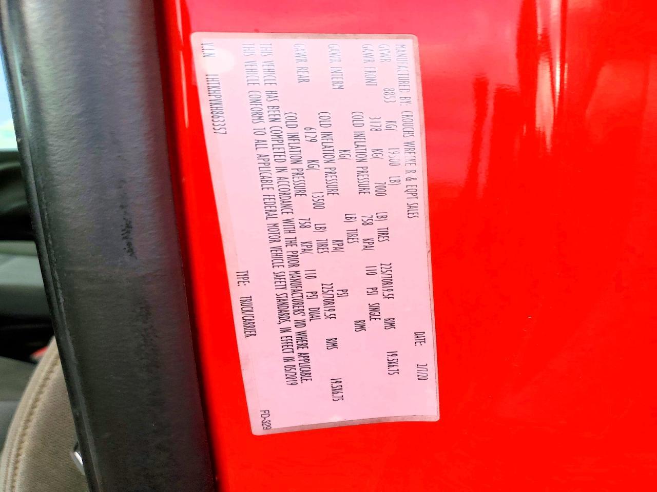 2019 Chev Rolet Silverado Rollback Truck