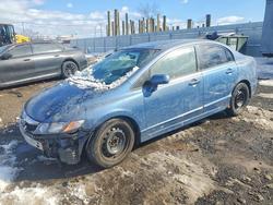 Salvage cars for sale from Copart Marlboro, NY: 2009 Honda Civic ex