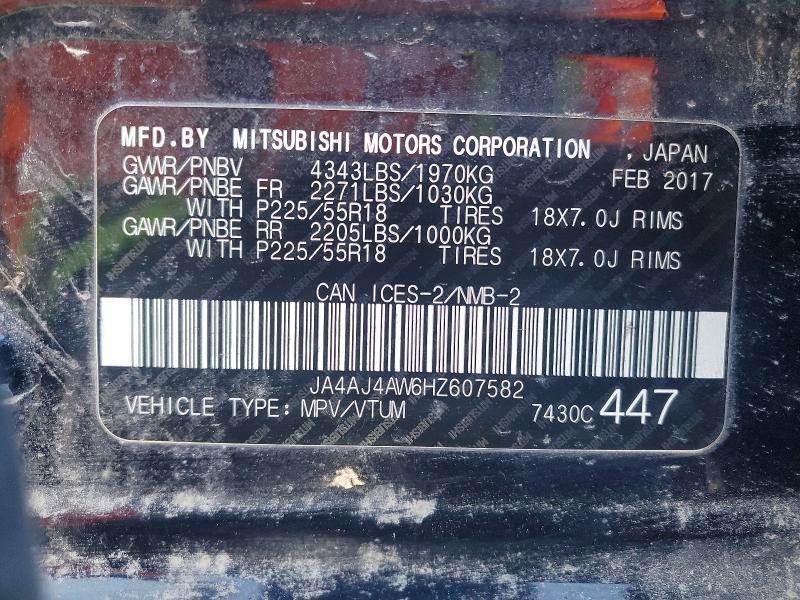 2017 Mitsubishi Rvr se Limited