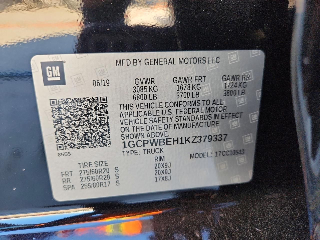 2019 Chevrolet Silverado C1500 Custom