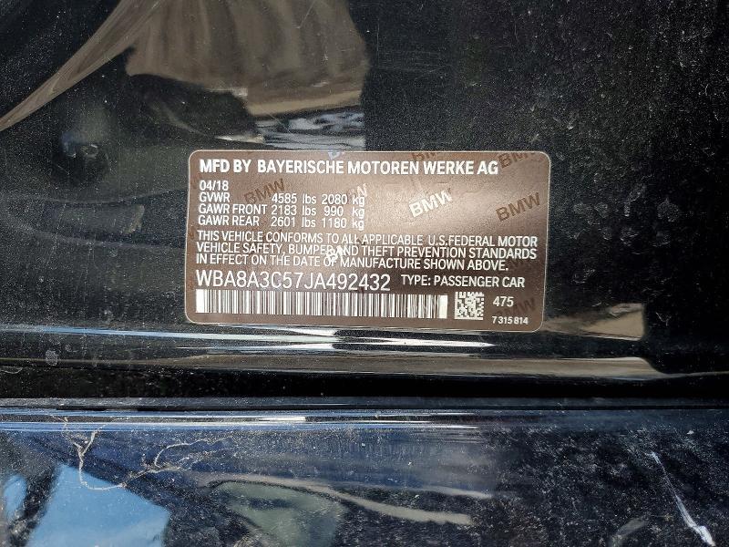 2018 BMW 320 xi