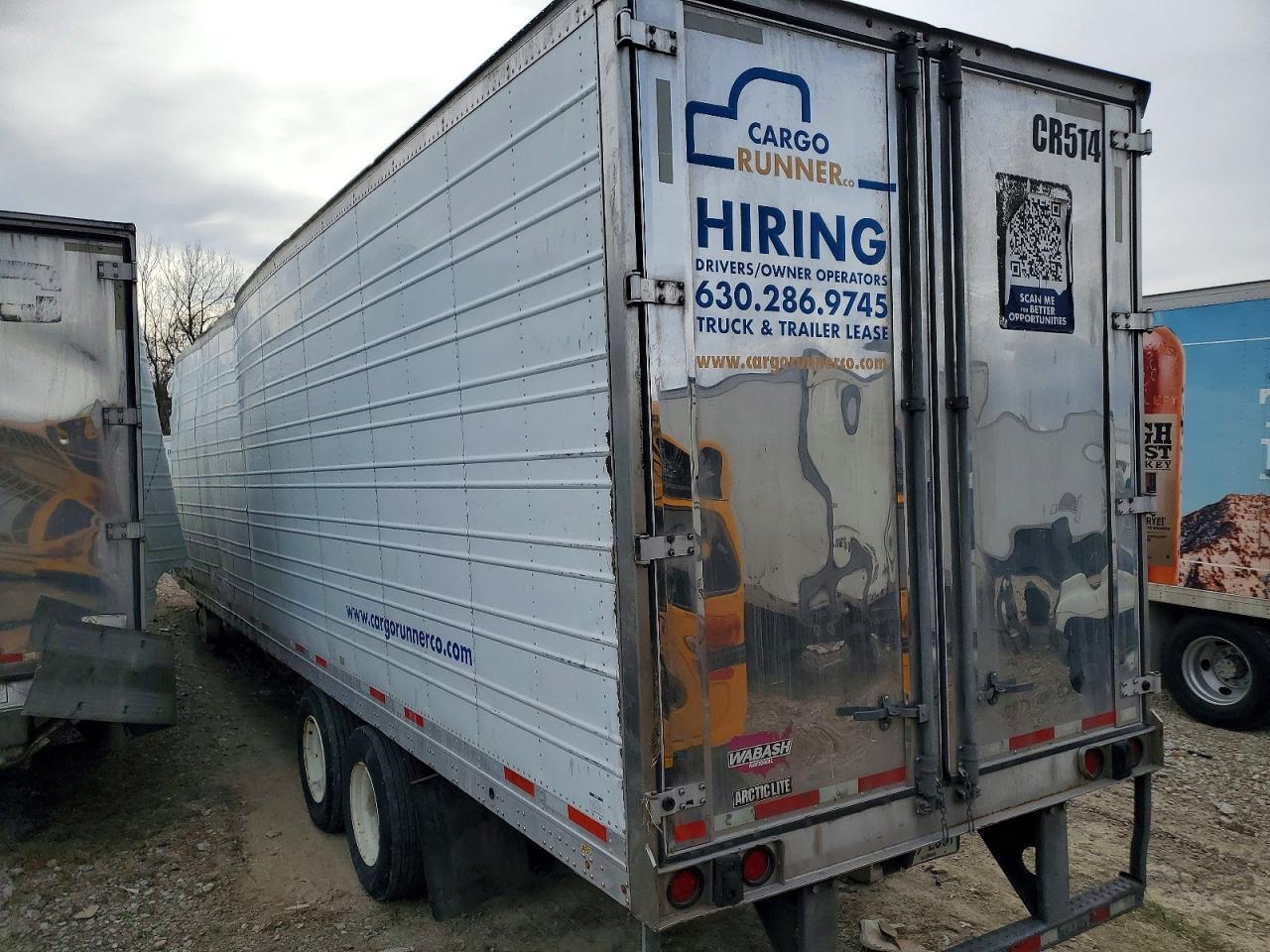 2020 Wabash SH Refrigerated Van Trailer