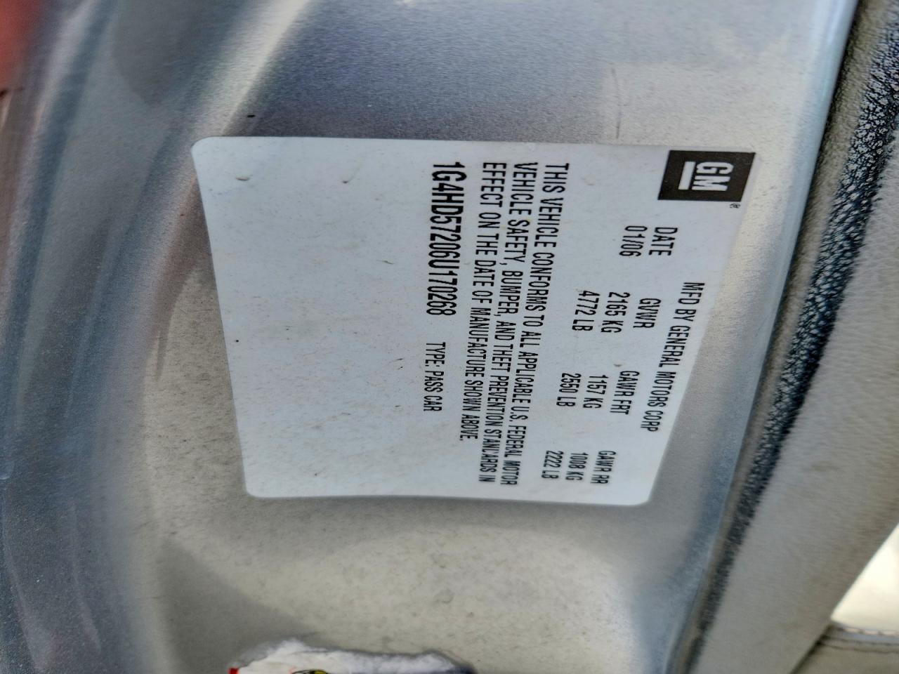 2006 Buick Lucerne cxl