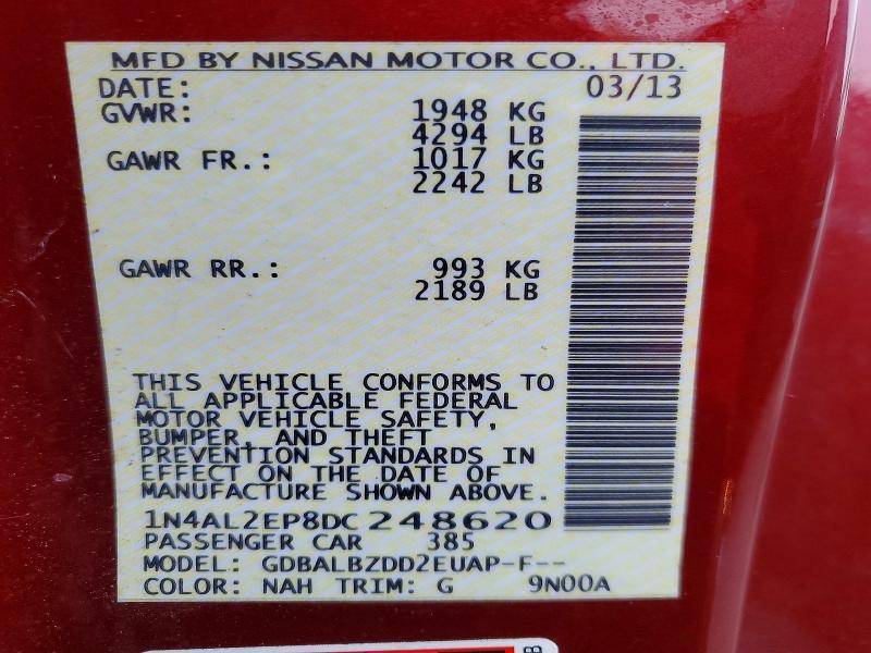 2013 Nissan Altima 2.5 s