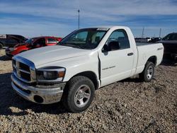 Dodge Ram 1500 salvage cars for sale: 2007 Dodge Ram 1500 st