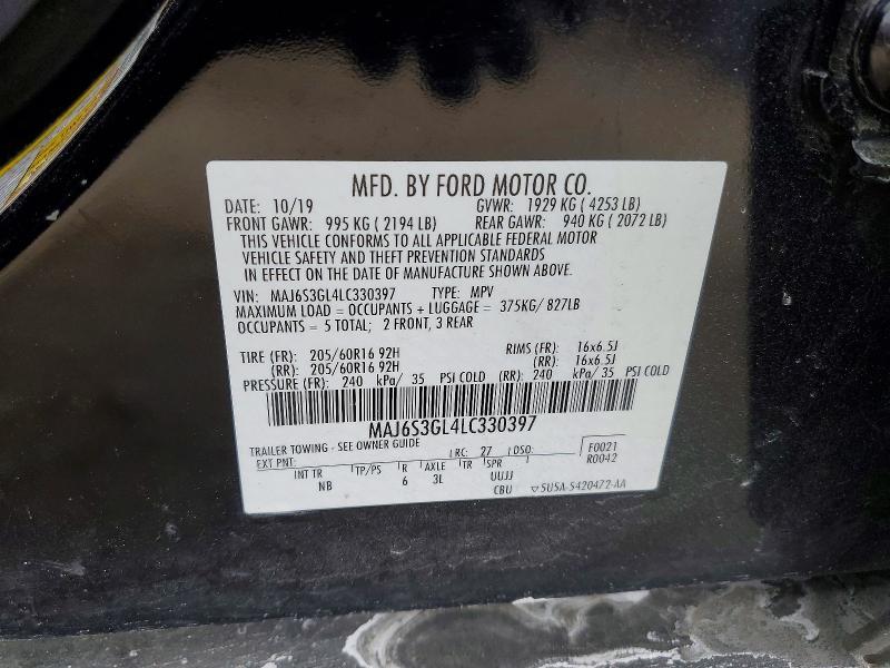 2020 Ford Ecosport se