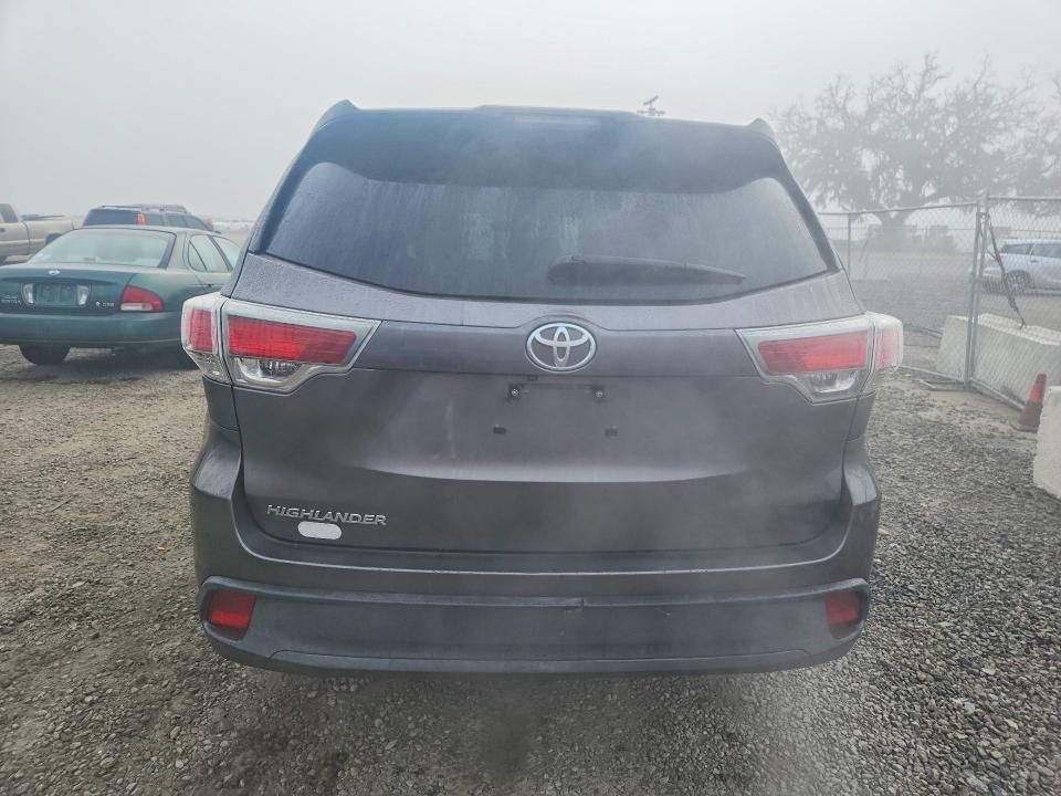 2016 Toyota Highlander le
