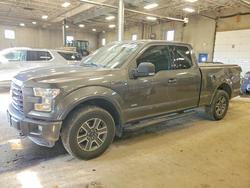 Salvage trucks for sale at Blaine, MN auction: 2015 Ford F150 Super Cab