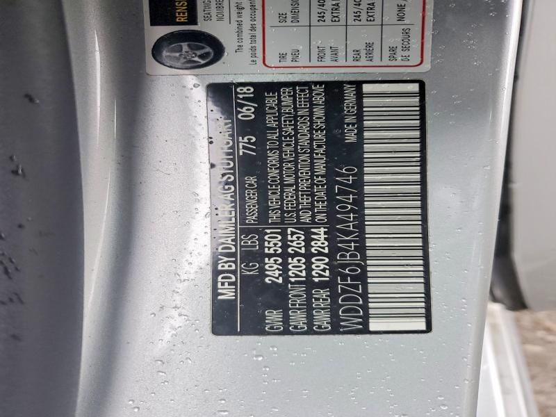 2019 Mercedes-Benz E 450 4matic