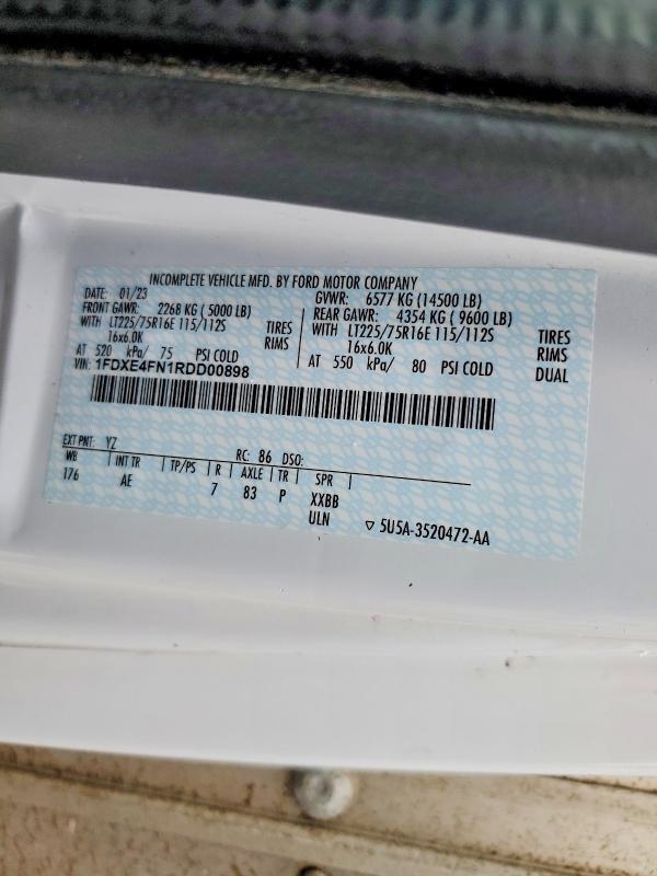 2024 Ford E350 BOX Truck