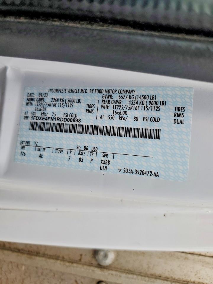 2024 Ford E350 BOX Truck