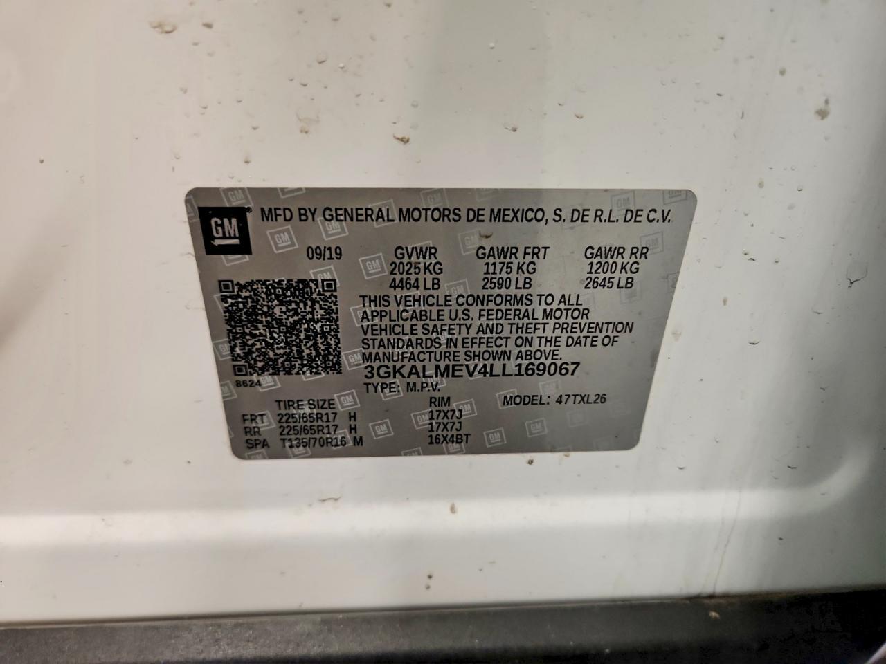 2020 GMC Terrain sle
