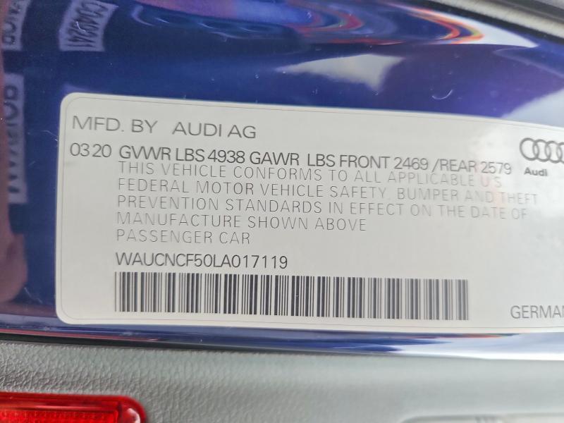 2020 Audi A5 Premium Plus