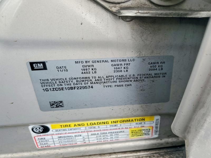 2011 Chevrolet Malibu 1LT