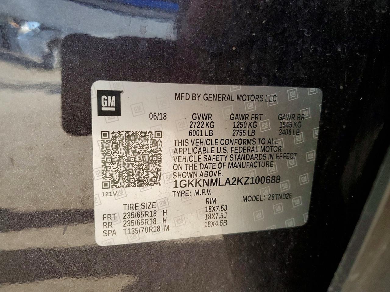 2019 GMC Acadia Slt-1