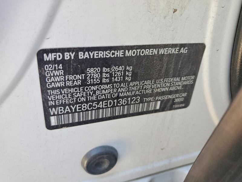 2014 BMW 750 li