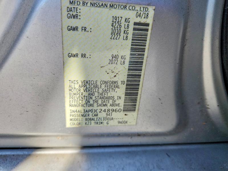 2018 Nissan Altima 2.5
