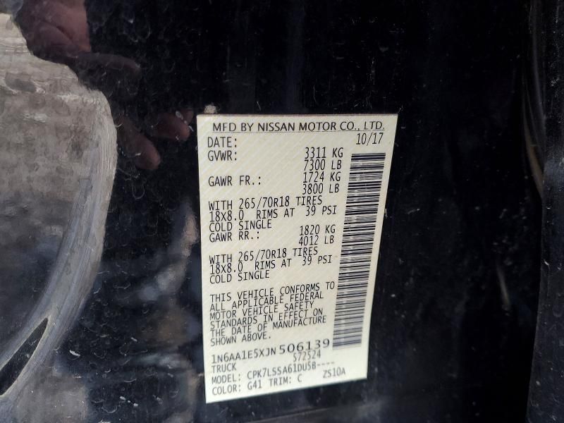 2018 Nissan Titan SV