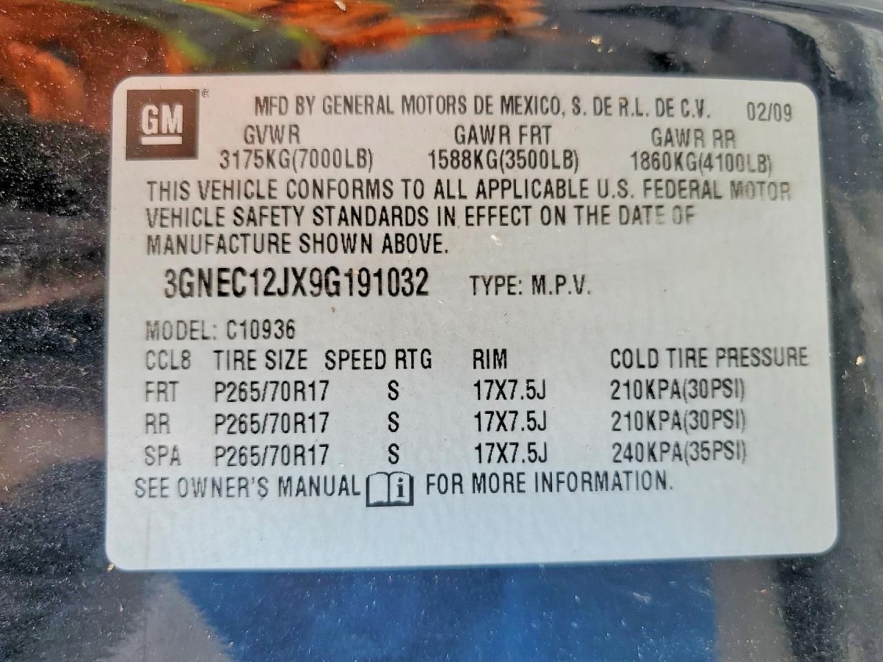 2009 Chevrolet Avalanche C1500 ls