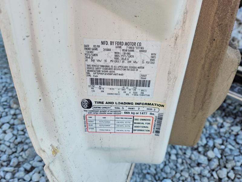 2009 Ford F150 Supercrew