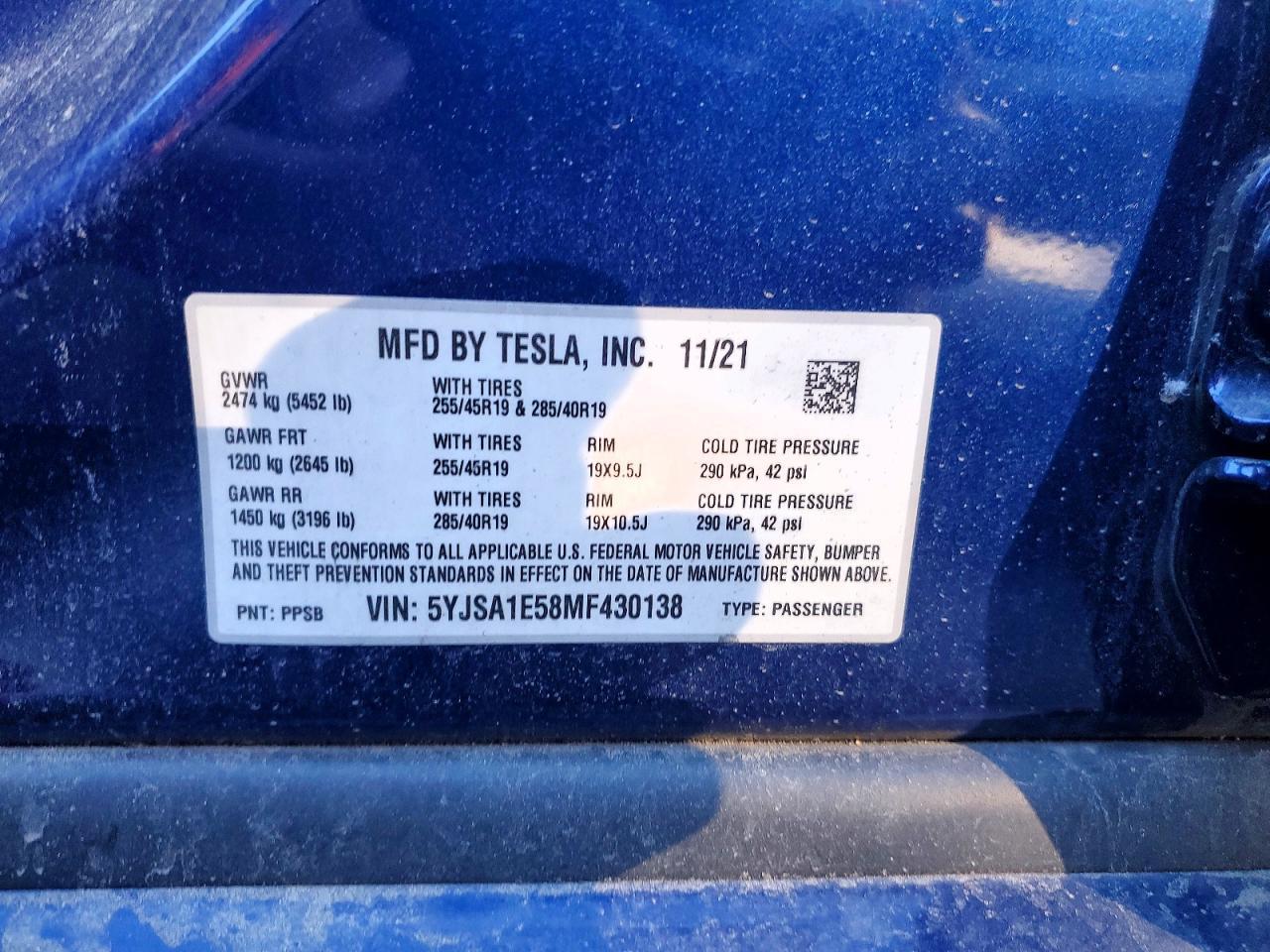 2021 Tesla Model s