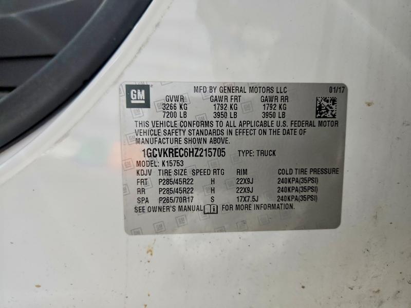 2017 Chevrolet Silverado K1500 LT