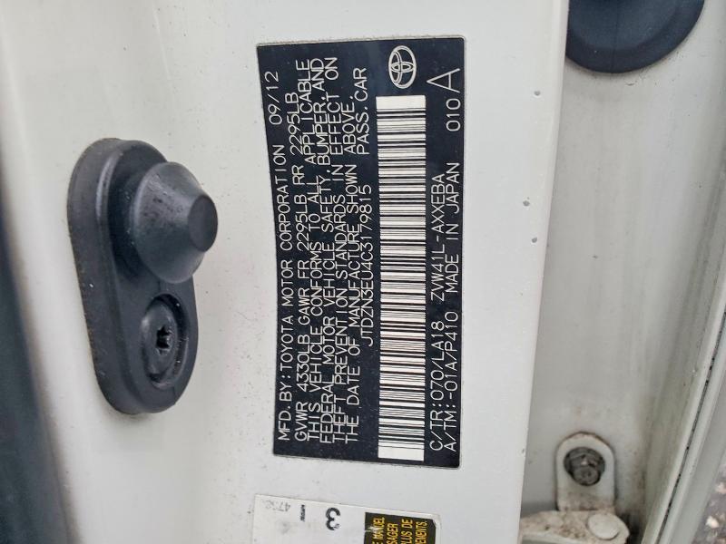 2012 Toyota Prius v