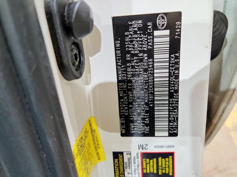 2011 Toyota Camry Base