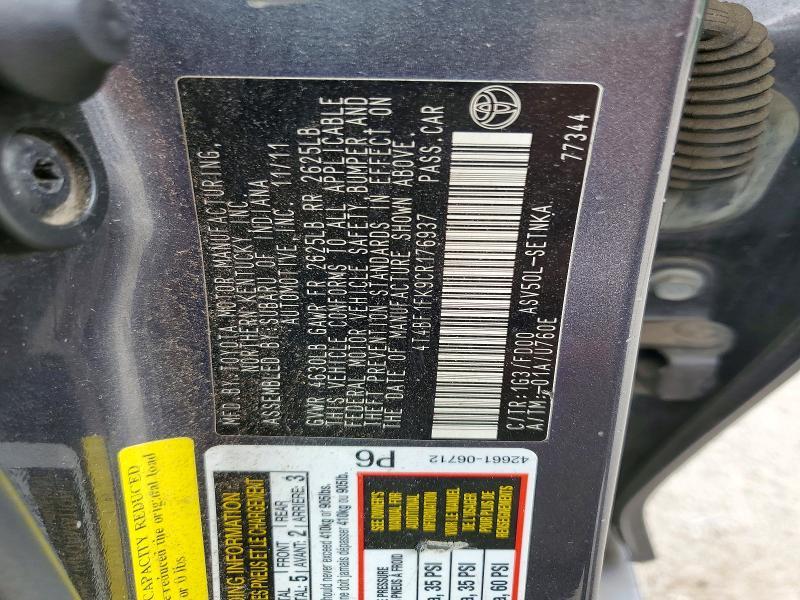 2012 Toyota Camry Base