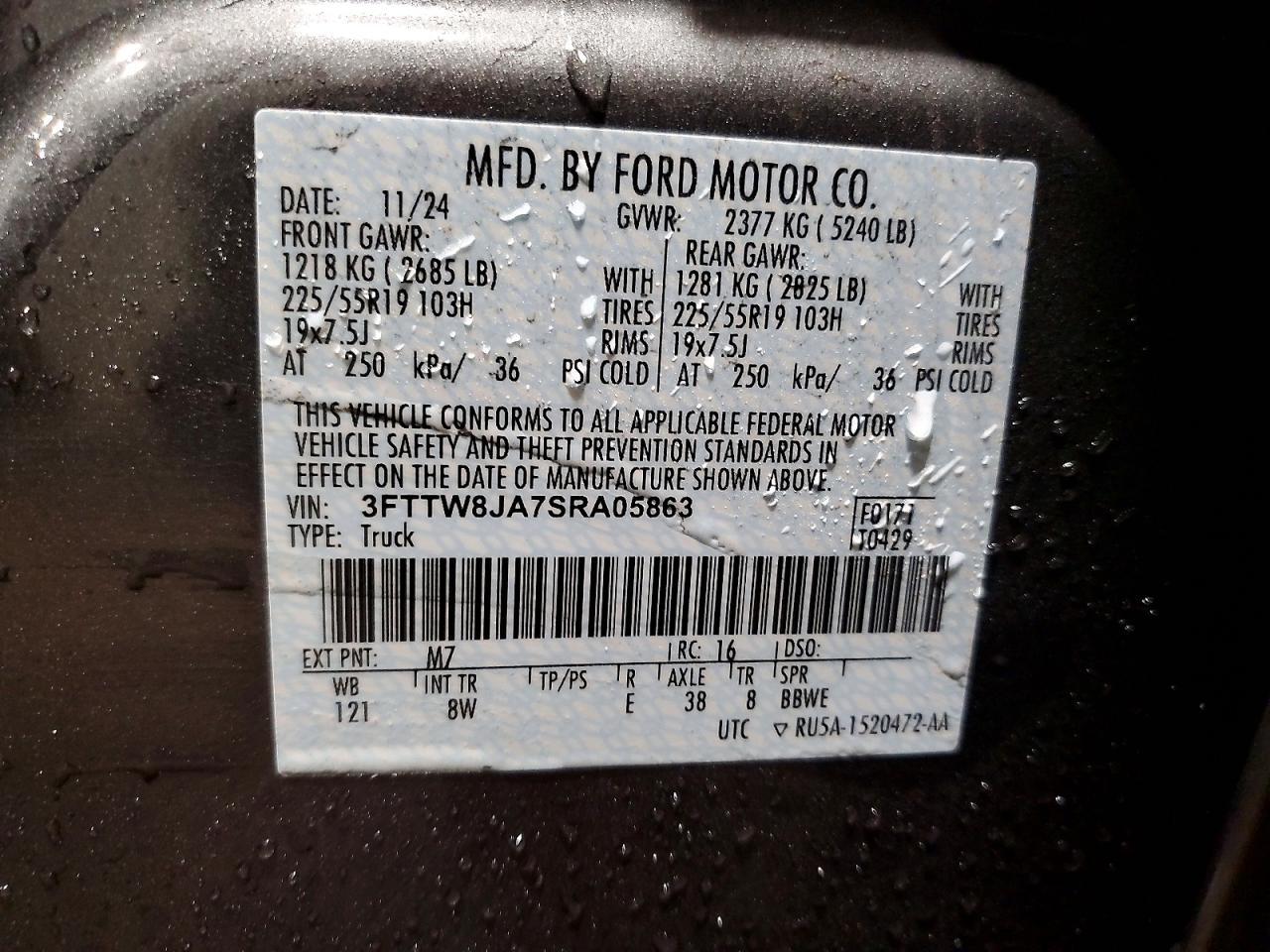 2025 Ford Maverick XLT