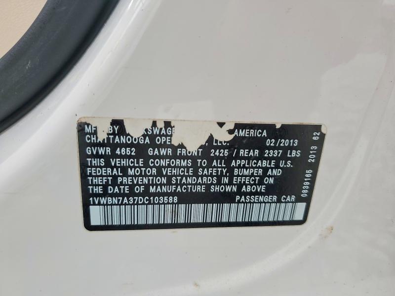 2013 Volkswagen Passat se
