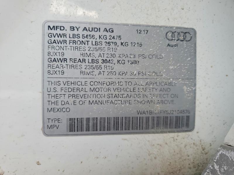 2018 Audi Q5 Premium Plus
