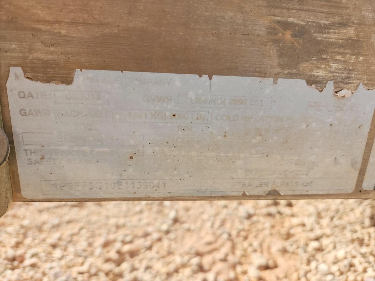 2014 Pelsue 2000 Featherlite Fiber Optic Splicing Trailer