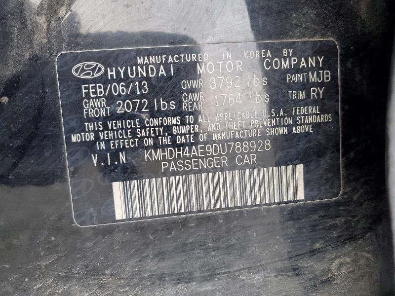 2013 Hyundai Elantra gls