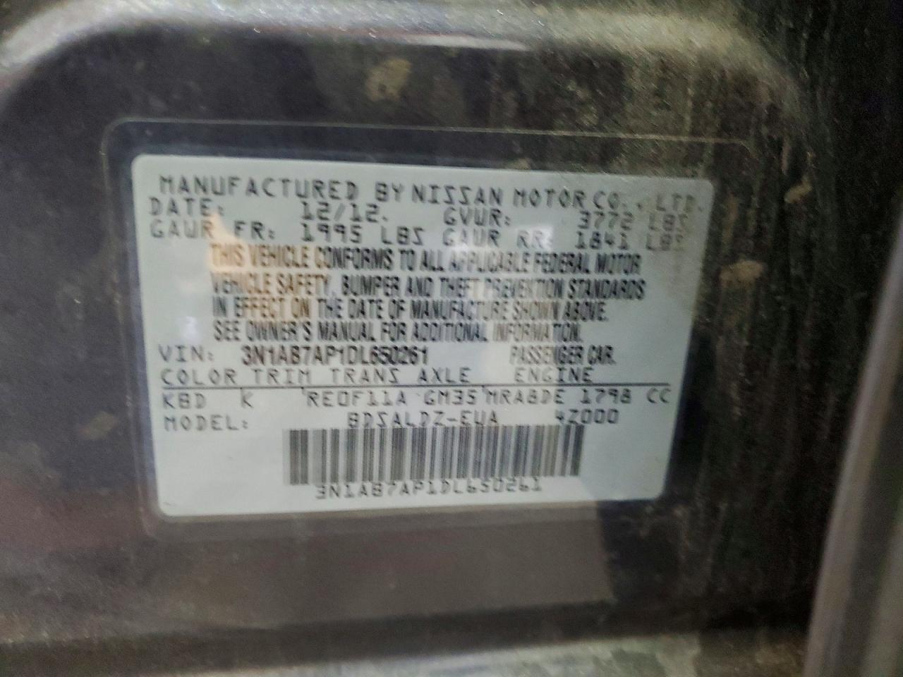 2013 Nissan Sentra s