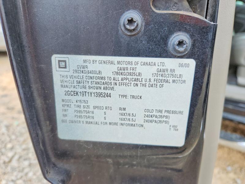 2000 Chevrolet Silverado K1500
