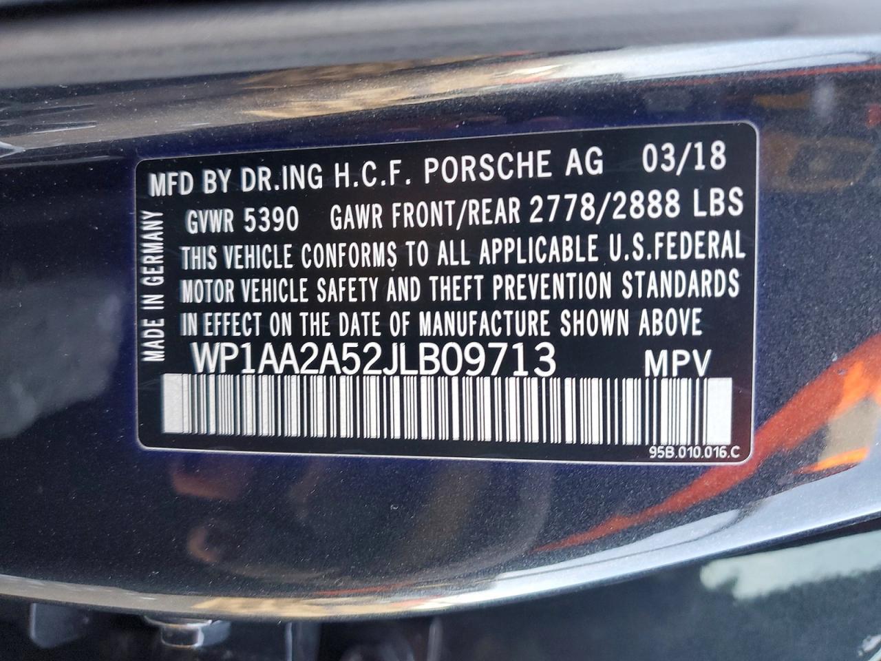 2018 Porsche Macan