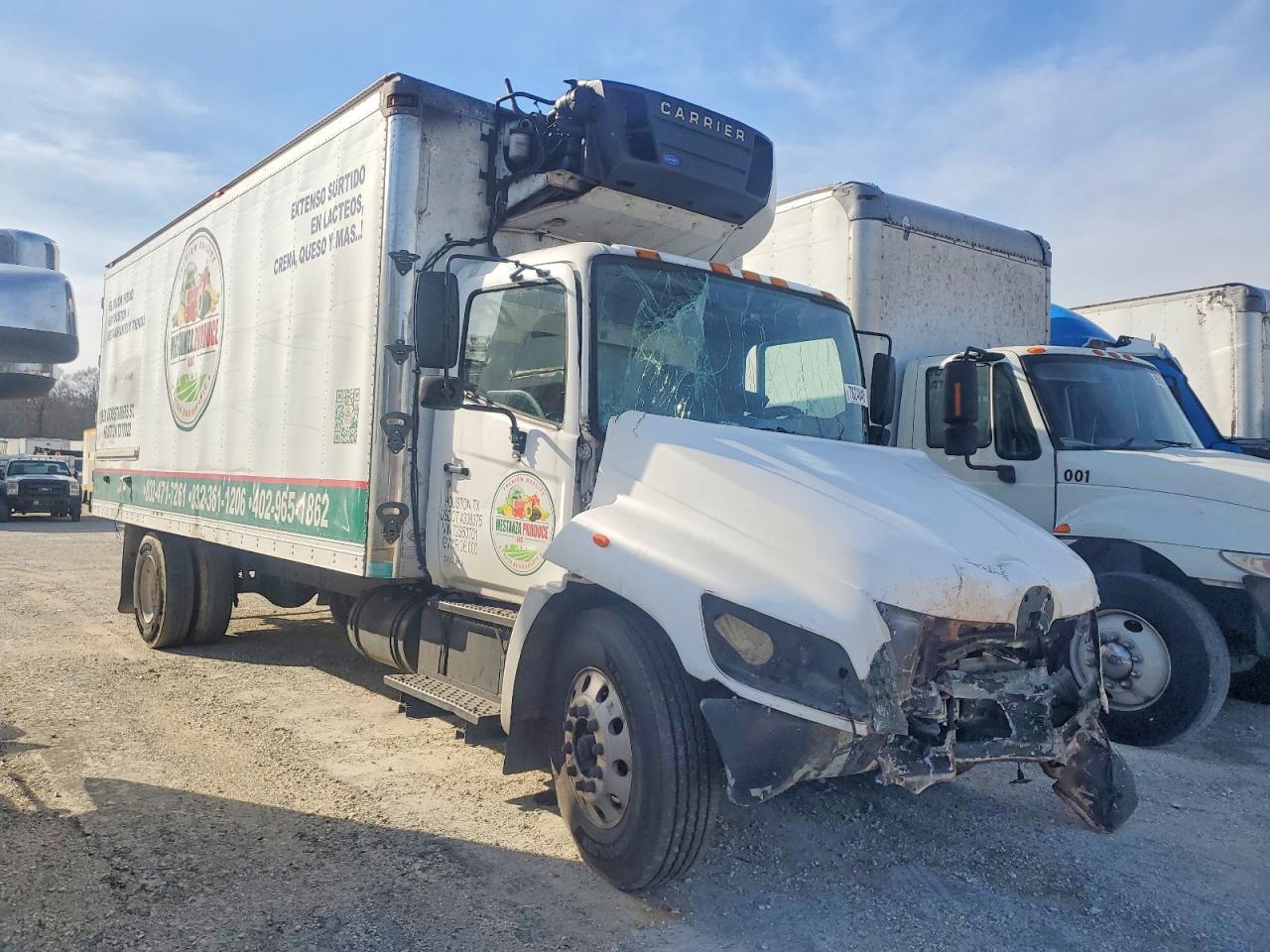 2007 Hino 268 Refrigerated BOX Truck