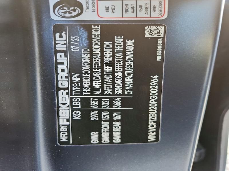 2023 Fisker Automotive 2023 Fisker Inc. Ocean Ocean one