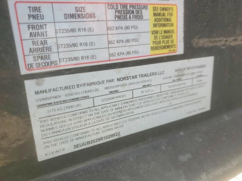 2024 Norstar Equipment Trailer